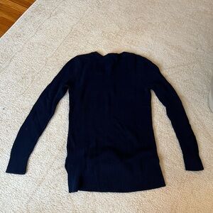Banana Republic Navy Blue Long Sleeve Sweater, XS